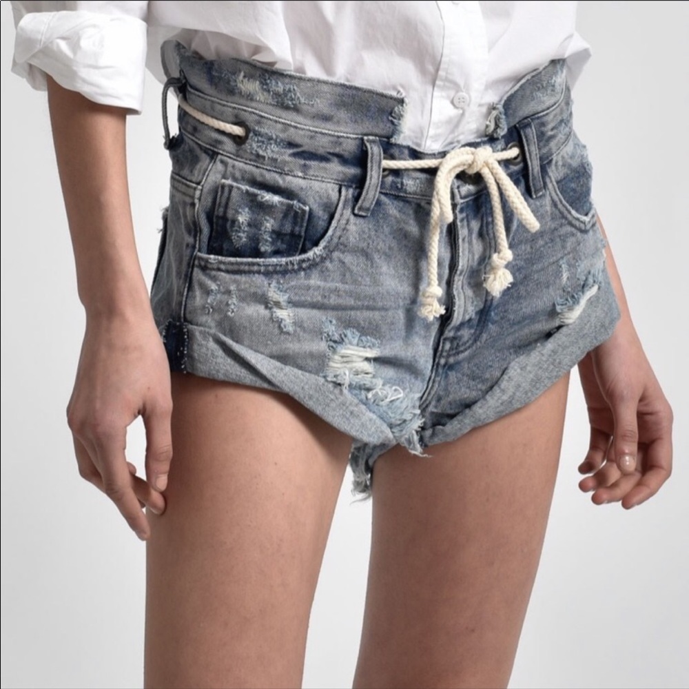 One Teaspoon Rocky Bandit Shorts